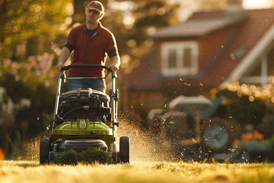 best battery power push mower